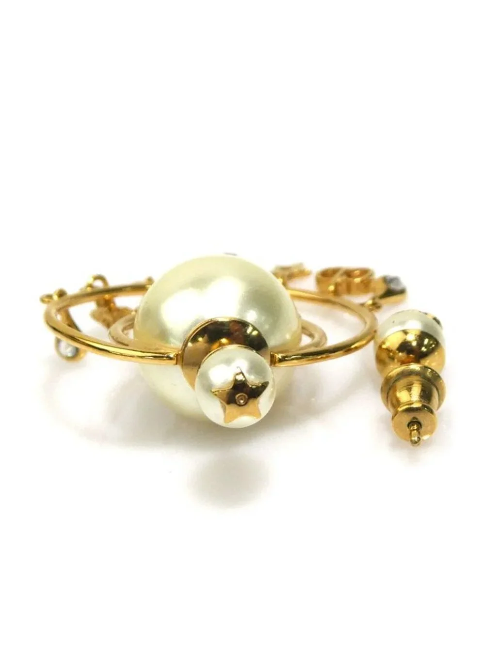 Dior Earrings Tribal Gold - Picture 8 of 10